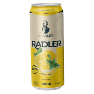 Radler Citrón - Mäta 0,5l plechovka